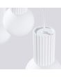 Hanglamp Halo wit 40cm