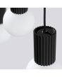 Hanglamp Halo zwart 40cm