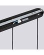 Hanglamp Halo zwart 40cm