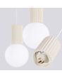 Hanglamp Halo beige 40cm