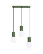 Hanglamp Halo olijfgroen 40cm
