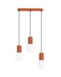 Hanglamp Halo okerrood 40cm
