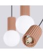 Hanglamp Halo mokka 40cm