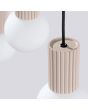 Hanglamp Halo taupe 40cm