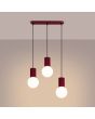 Hanglamp Halo bordeauxrood 40cm