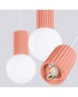 Hanglamp Halo perzik 40cm