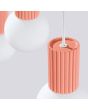 Hanglamp Halo perzik 40cm