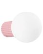 Wandlamp Halo roze 17cm