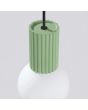 Hanglamp Halo saliegroen 12cm
