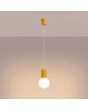Hanglamp Halo geel 12cm