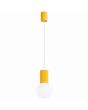 Hanglamp Halo geel 12cm