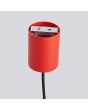 Hanglamp Halo rood 12cm