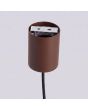 Hanglamp Halo bruin 12cm