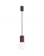 Hanglamp Halo bruin 12cm