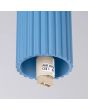 Plafondlamp Halo lichtblauw 12cm