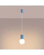 Hanglamp Halo lichtblauw 12cm