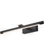 Searchlight Holton 96500-45BK brandende zwarte oplaadbare schilderijlamp met instelbare lichtkleur