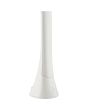 Ingeklapte Brilliant Idana witte oplaadbare bureaulamp van 37 cm hoog met kantelbare langwerpige kop en touchdimmer op de voet