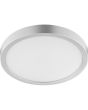 Brilliant Jade zilverkleurige plafonnière voor de badkamer met een diameter van 27,5 cm en een hoogte van 3,1 cm