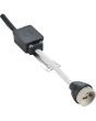 Trio Jura 650100106 GU10 fitting voor de ronde chromen kantelbare inbouwspot