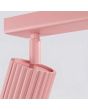 Plafondlamp Karbon roze 45cm