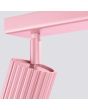 Plafondlamp Karbon roze 117cm