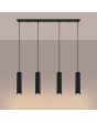 Hanglamp Karbon zwart 81cm