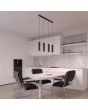 Hanglamp Karbon zwart 81cm