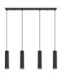Hanglamp Karbon zwart 81cm