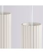 Hanglamp Karbon beige 81cm
