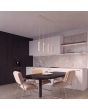 Hanglamp Karbon beige 81cm
