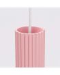 Hanglamp Karbon roze 20cm