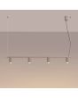 Hanglamp Karbon taupe 122cm