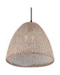 Reality Kibito hanglamp van natuurlijk katoen met een ovale kap met een diameter van 32 cm