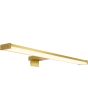 Searchlight Kos 17004-60GO goudkleurige spiegellamp voor spiegelmontage met brandend LED paneel van 60cm
