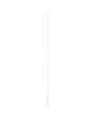 Witte langwerpige wandlamp Lagom van 151 cm lang met LED unit over de gehele lengte