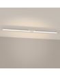 beige langwerpige plafondlamp Lagom van 181 cm lang met kort in het midden onderbroken brandende LED unit over de gehele lengte