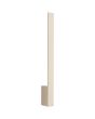 Smalle beige wandlamp Lahti van 50 cm lang met LED voor indirect licht