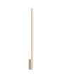 Smalle beige wandlamp Lahti van 90 cm lang met LED voor indirect licht