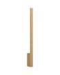 Thoro Lahti TH.190 goudkleurige slanke wandlamp van 70cm voor indirect licht