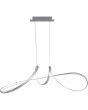 Searchlight Maisie 36524GY brandende grijze hanglamp van sierlijk gevormde LED balk