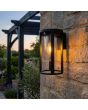 Buitenwandlamp Maldives zwart 15cm