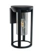 Buitenwandlamp Maldives zwart 15cm
