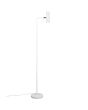 Trio Marley 412400131 brandende witte vloerlamp met spot met schakelaar als leeslamp