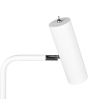 Trio Marley 412400131 detailfoto van de spot met schakelaar van de witte vloerlamp