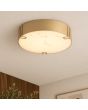 Plafondlamp Marmo LED goud 35cm