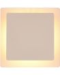Trio Mio warm beige wandlamp met draaibaar vierkant met LED paneel voor indirect licht