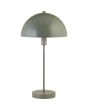Searchlight Mushroom EU60231GR groen metalen tafellampje met half ronde kap van metaal