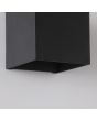 Wandlamp Newton up-down zandzwart 10cm