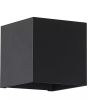 Wandlamp Newton up-down zandzwart 10cm